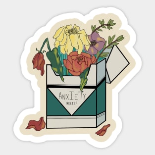 Anxiety relief Sticker